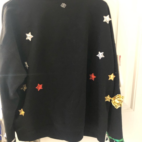 Ugliest Christmas Sweater - Hand crafted. Worn once and won the contest - Picture 5 of 7